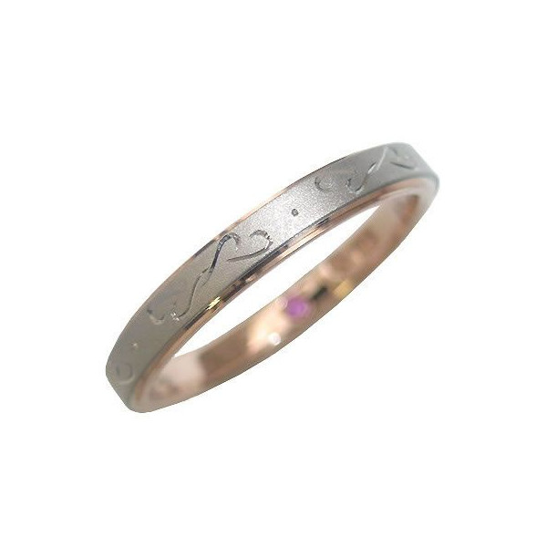 結婚指輪 マリッジリング ペアリング ピンクサファイア K18ホワイトゴールド K18ピンクゴールド Angerosa アンジェローザ 特注サイズ 23 30号 結婚指輪 婚約指輪をお探しならダイヤモンドジュエリー専門店 Suehiro