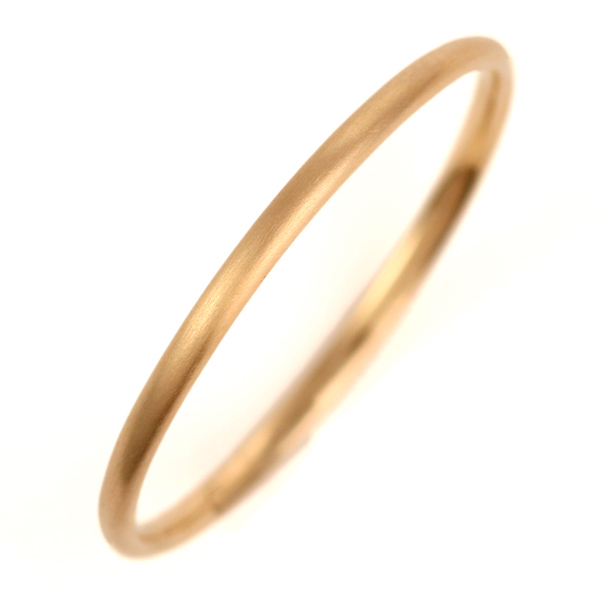 細身 結婚指輪 選べるマリッジリング ピンクゴールド
