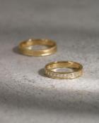 ルシード K18イエローゴールド ダイヤモンド11石 3.0mm