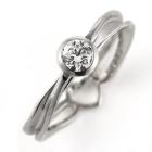 0.3ct ダイヤモンドプラチナリング