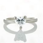 ファンシーカット エンゲージリング ダイヤモンド1.0ct ハートシェイプカット