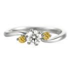 婚約指輪 ダイヤモンド プラチナリング 一粒 大粒 指輪 エンゲージリング 0.5ct プロポーズ用 レディース 人気 ダイヤ 刻印無料 11月 誕生石 シトリン