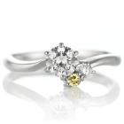 婚約指輪 ダイヤモンド プラチナリング 一粒 大粒 指輪 エンゲージリング 0.4ct プロポーズ用 レディース 人気 ダイヤ 刻印無料 11月 誕生石 シトリン
