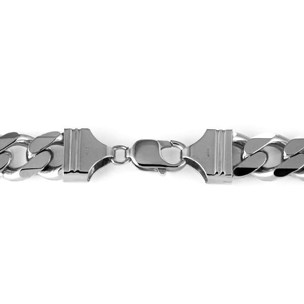 シルバー 喜平 キヘイ ブレスレット チェーン 地金 メンズ シンプル B101 Suehiro