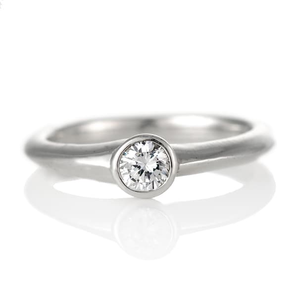 【鑑別書付】 プラチナ ダイヤモンド リング 婚約指輪 エンゲージリング | H104-050282 | SUEHIRO