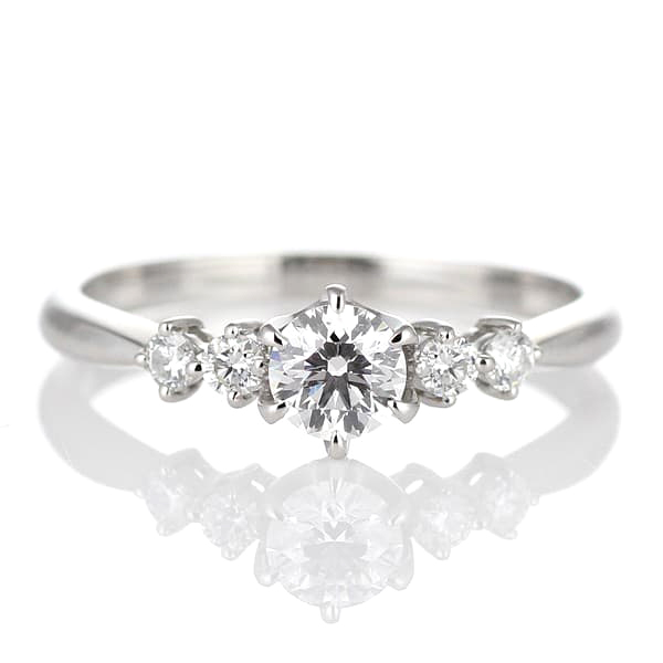 婚約指輪 ダイヤモンドプラチナリング エンゲージリング ダイヤモンドプラチナリング 婚約指輪 一粒 大粒 プロポーズ用 | H11-15010
