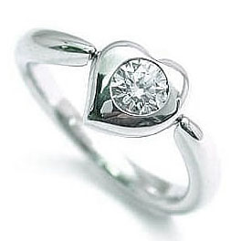 エンゲージリング 婚約指輪 ダイヤモンド リング 婚約指輪 ダイヤモンド プラチナエンゲージリングBrand Jewelry アニーベル