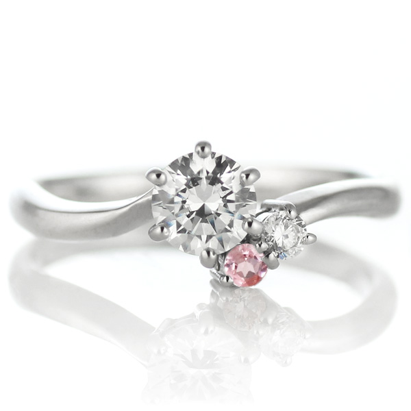 婚約指輪 ダイヤモンド プラチナリング 一粒 大粒 指輪 エンゲージリング 0.4ct プロポーズ用 レディース 人気 ダイヤ 刻印無料 10