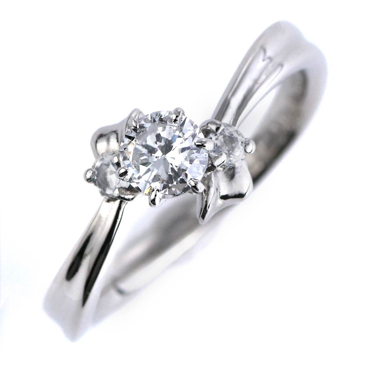 婚約指輪 ダイヤモンド プラチナリング 一粒 大粒 指輪 エンゲージ 