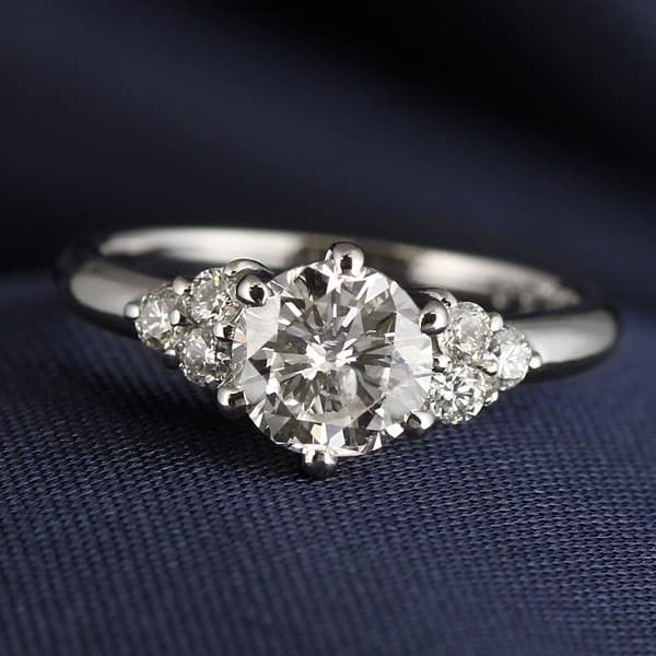 エンゲージリング 婚約指輪 ダイヤモンドプラチナリング | H18-00007 | SUEHIRO