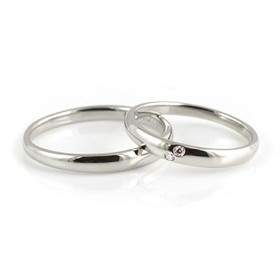 結婚指輪 プラチナBrand Jewelry TwinsCupidプラチナ900ダイヤモンドペアリング コンフェッティ