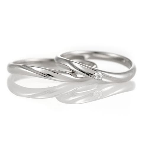 結婚指輪 プラチナBrand Jewelry TwinsCupidプラチナ900ダイヤモンド 