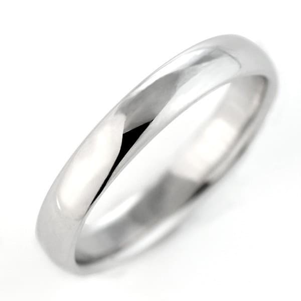 ペアリング プラチナ シンプル 細身 指輪 ストレート マリッジリング 結婚指輪 カップル 甲丸