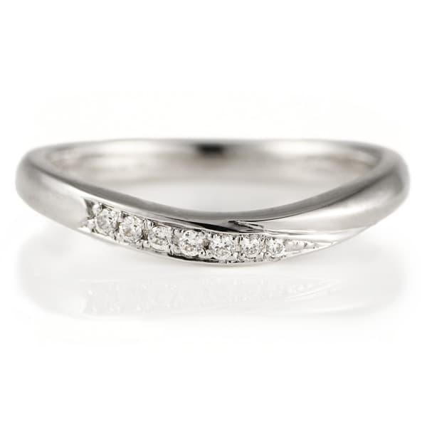 プラチナ ダイヤモンド リング 結婚指輪 マリッジリング