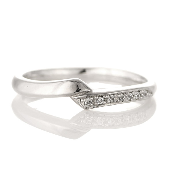マリッジリング 結婚指輪 プラチナ ダイヤモンド リング