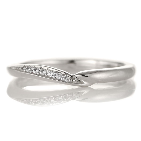 マリッジリング 結婚指輪 プラチナ ダイヤモンド リング