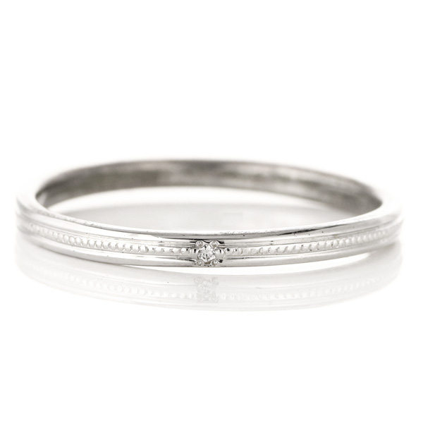 プラチナ マリッジリング 結婚指輪 ダイヤモンド