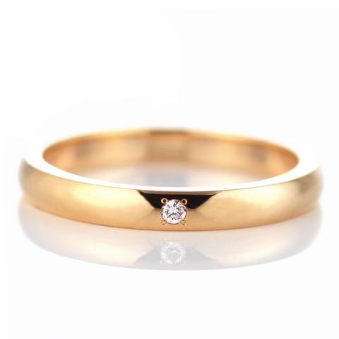 ダイヤモンド 結婚指輪 マリッジリング  ゴールド スイートマリッジ