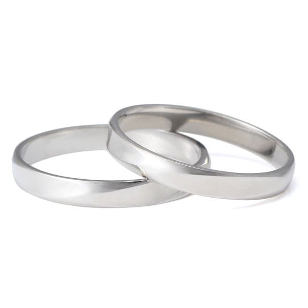 【2本セット】結婚指輪 マリッジリング プラチナ