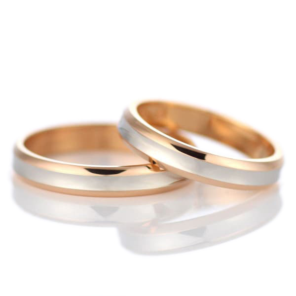 結婚指輪 マリッジリング ペアリング プラチナ ゴールド 2本セット スイートマリッジ