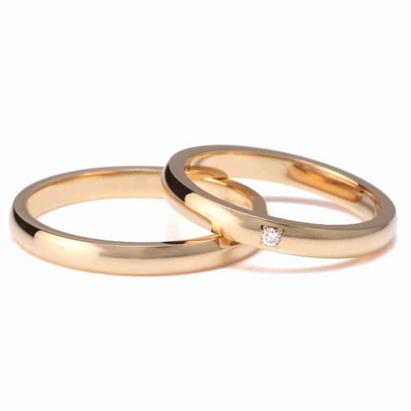 【2本セット】結婚指輪 マリッジリングダイヤモンド スイートマリッジ
