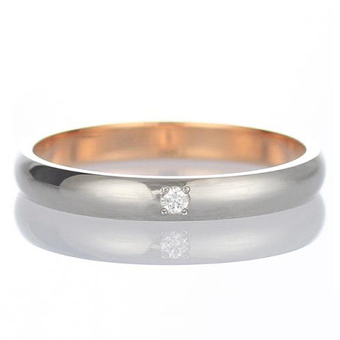 結婚指輪 マリッジリング 結婚指輪 ペアリング ホワイトゴールド ピンクゴールド ダイヤモンド 18金 ゴールド スイートマリッジ