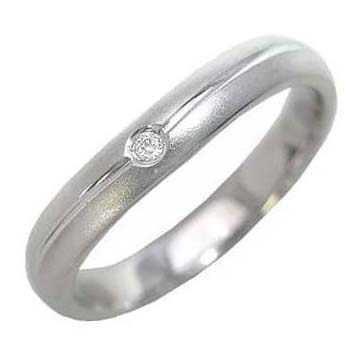 ダイヤモンド 結婚指輪 マリッジリング ペアリング 刻印 Romantic Blue