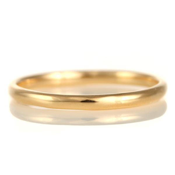 オーダーメイド 結婚指輪 選べるマリッジリング イエローゴールド 