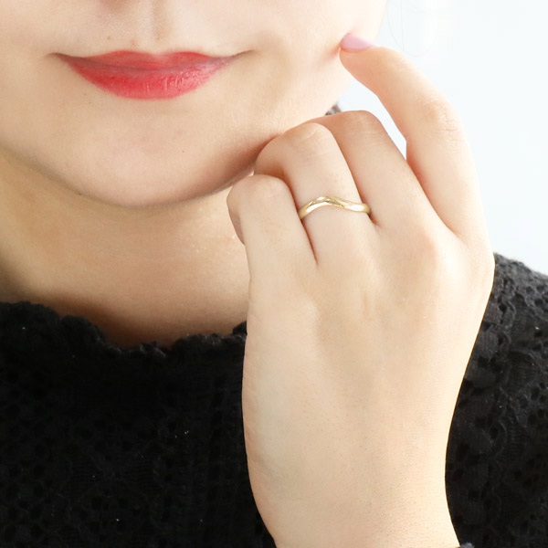76％以上節約 結婚指輪 マリッジリング 18金 ゴールド 甲丸 ウエーブ 天然石 ペリドット 末広 mundoglass.com