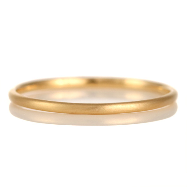 オーダーメイド 結婚指輪 マリッジリング K18ピンクゴールド 18金 