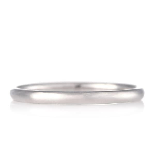 結婚指輪 マリッジリング プラチナ 甲丸 レディース 2mm幅 | J125 ...