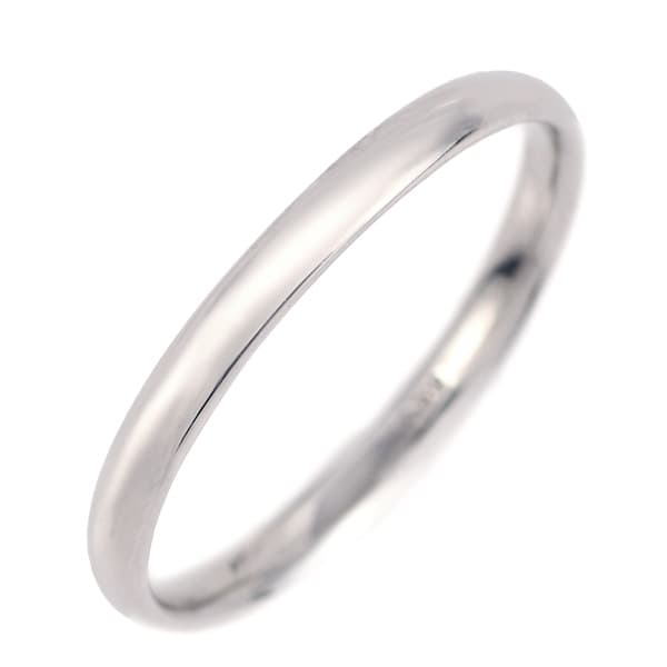 結婚指輪 マリッジリング プラチナ 甲丸 メンズ 2.5mm幅