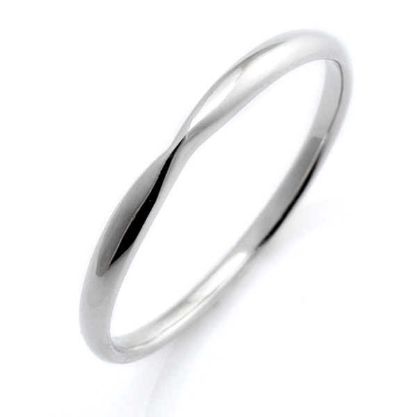 プラチナ シンプル リング マリッジリング 結婚指輪