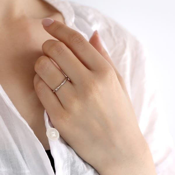 プラチナ シンプル リング マリッジリング 結婚指輪 J131-050005 SUEHIRO