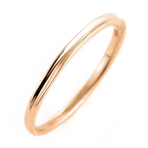 結婚指輪 マリッジリング ピンクゴールド リング 18金 ゴールド スイートマリッジ