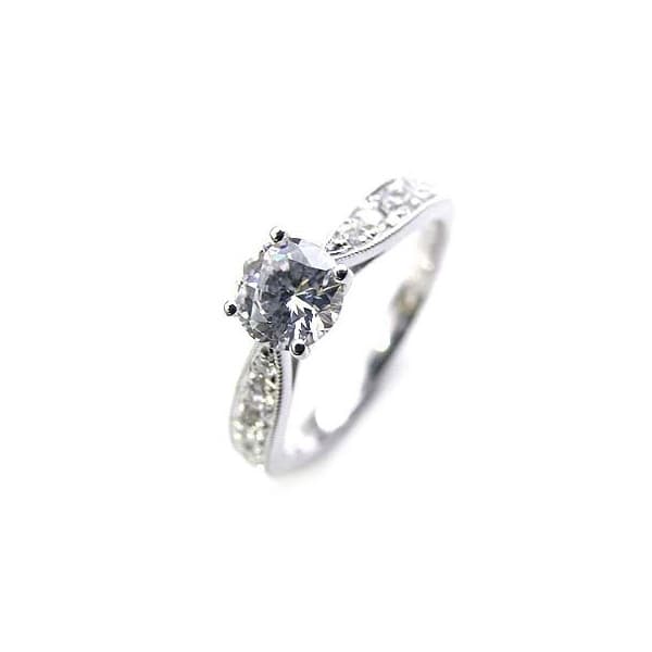 婚約指輪 ダイヤモンド プラチナ エンゲージリング Brand Jewelry Angerosa