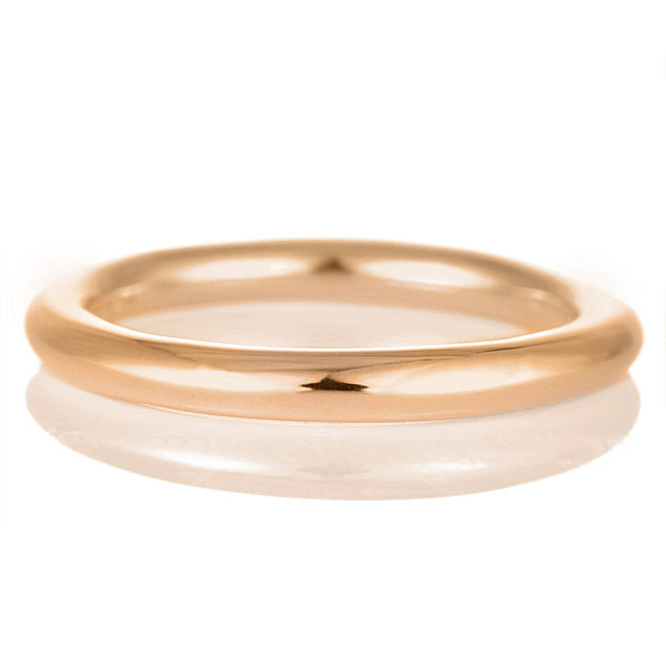 growth ring ROUND ラウンド K18ピンクゴールド 2.5mm 結婚指輪 マリッジリング