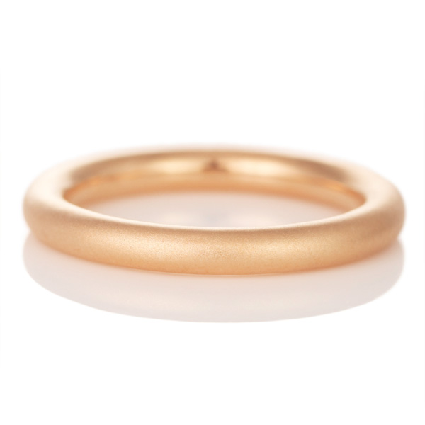 growth ring ROUND ラウンド K18ピンクゴールド 2.5mm 結婚指輪 マリッジリング