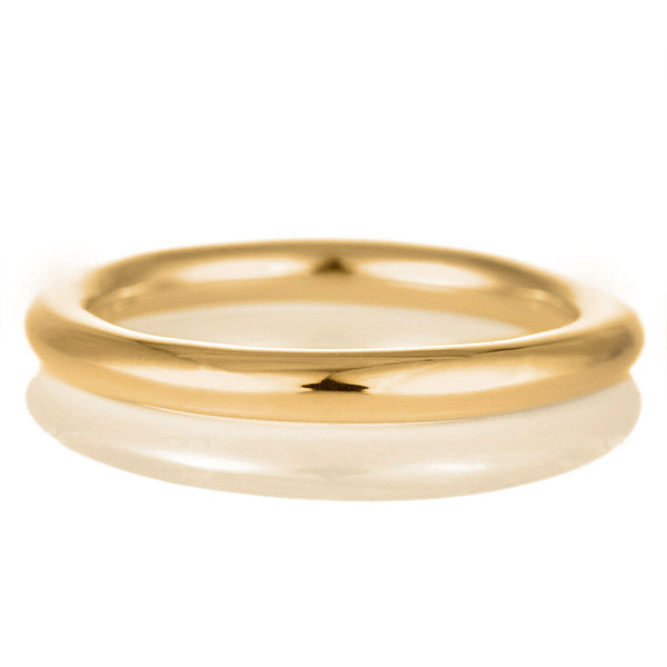 growth ring ROUND ラウンド K18イエローゴールド 2.5mm 結婚指輪 マリッジリング