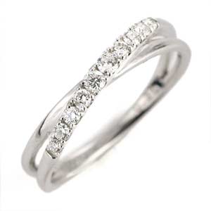 ダイヤモンド リング 指輪 スイート エタニティ 10個のダイヤモンド 結婚10周年