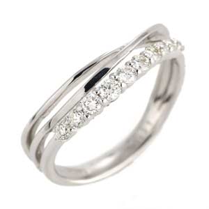 ダイヤモンド リング 指輪 スイート エタニティ 10個のダイヤモンド 結婚10周年