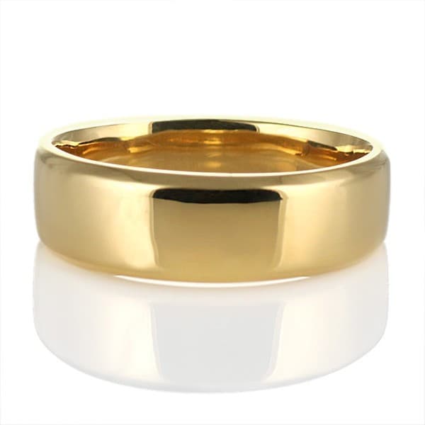 メンズ リング 指輪 ゴールド イエローゴールド 厚め ファッション デザイン L101 Suehiro