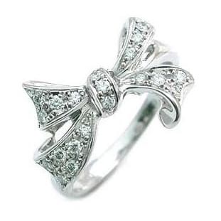 ダイヤモンド デザイン リング プラチナ ファッションリング 指輪