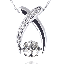 クロス 揺れる ダイヤモンド ネックレス 正規品 ダンシングストーン