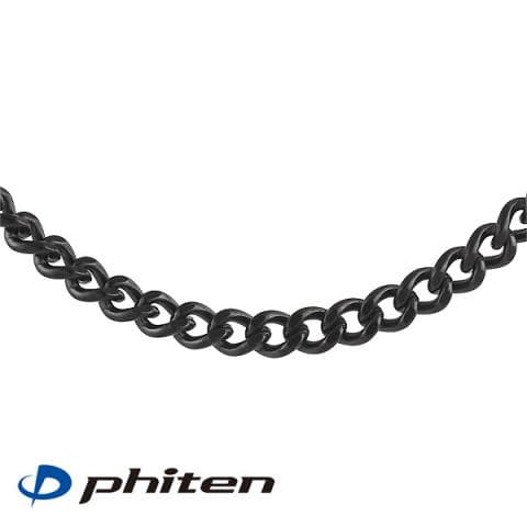 ファイテン phiten 正規品 炭化チタンチェーンネックレス 65cm TC00
