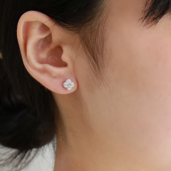 18K ダイヤ0.25カラット ピアス - ピアス