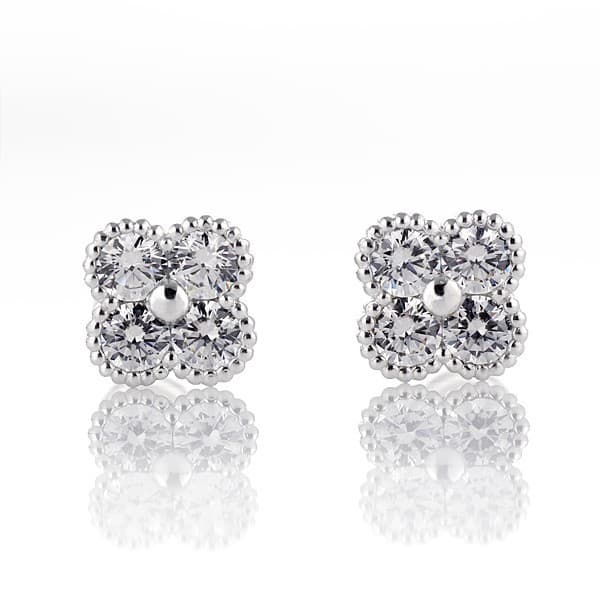 ロング ピアス ダイヤモンド計0.5ct K18WGホワイトゴールド ジュエリー アクセサリー ダイアモンド