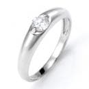 プラチナ ダイヤモンド リング 婚約指輪 プロポーズ用 一粒