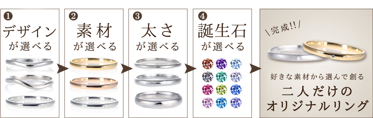 結婚指輪を1万円台～5万円台で選ぶ SUEHIRO