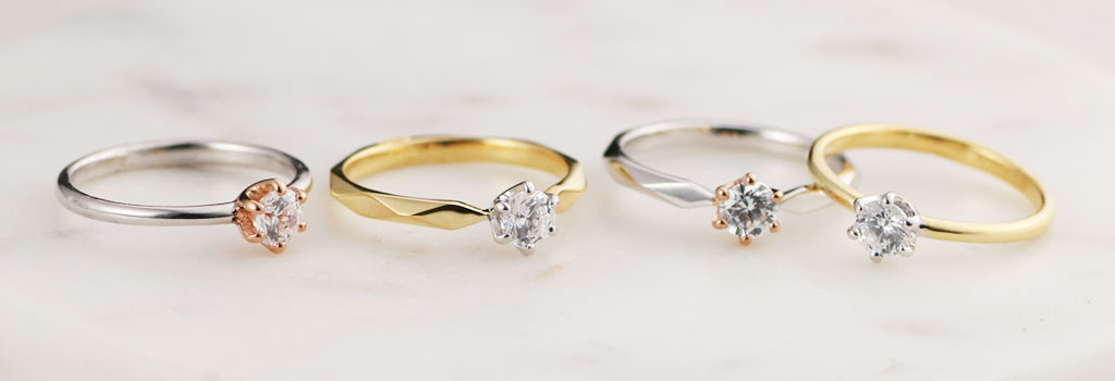 婚約指輪にはいろいろなデザインがあります。